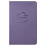 NLT Filament Premium Value Thinline Bible Large Print Imitation Leather Valley Lilies Lavender