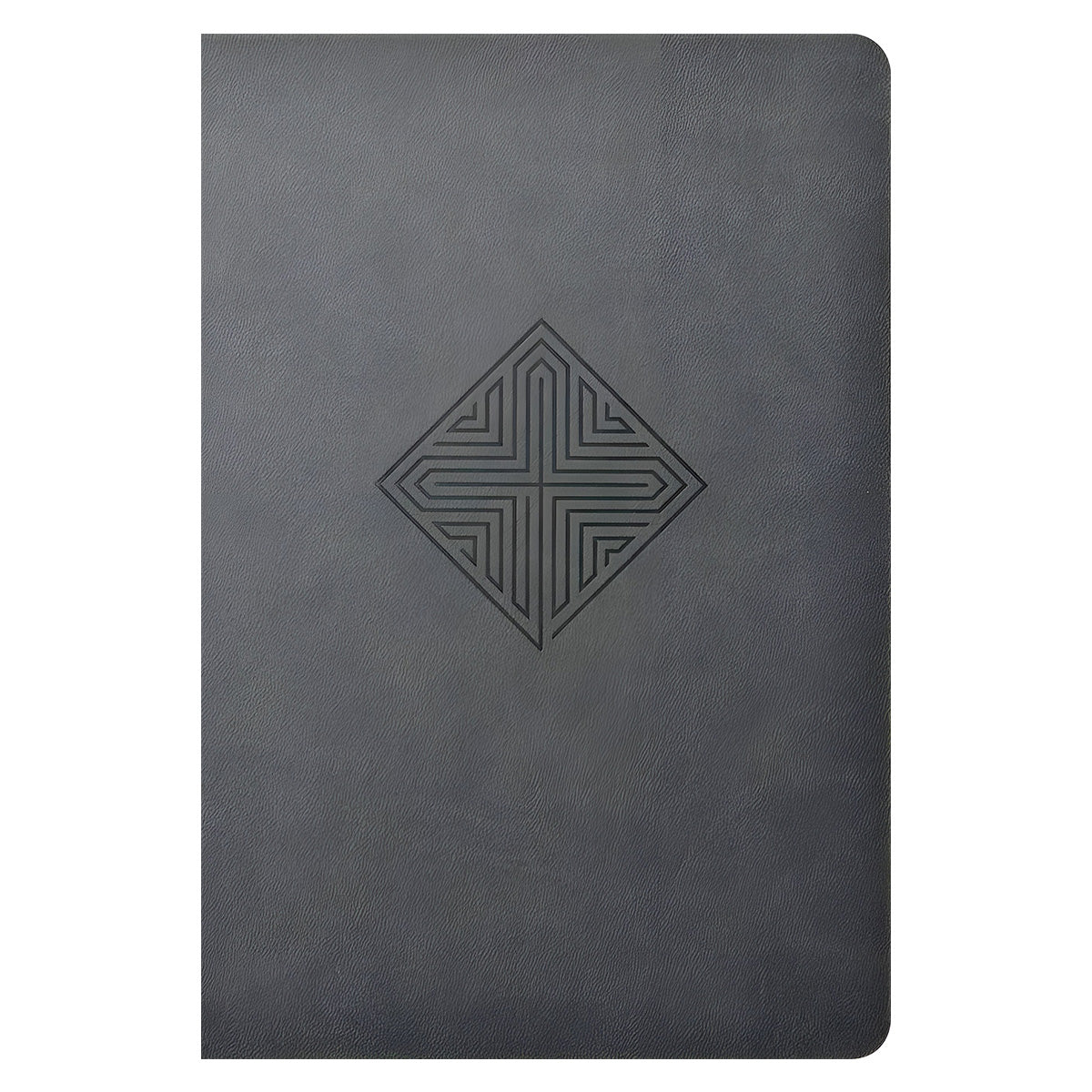 NLT Filament Premium Value Thinline Bible Large Print Imitation Leather Crossroads Gray