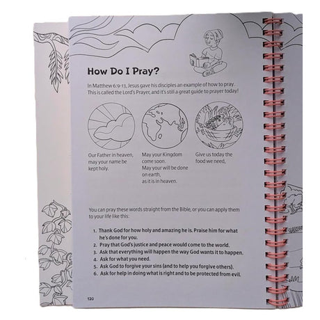 Sunday Scribbles: A 52-Week Creative Journal for Kids in Church - GO Bible (Spiral-Bound)