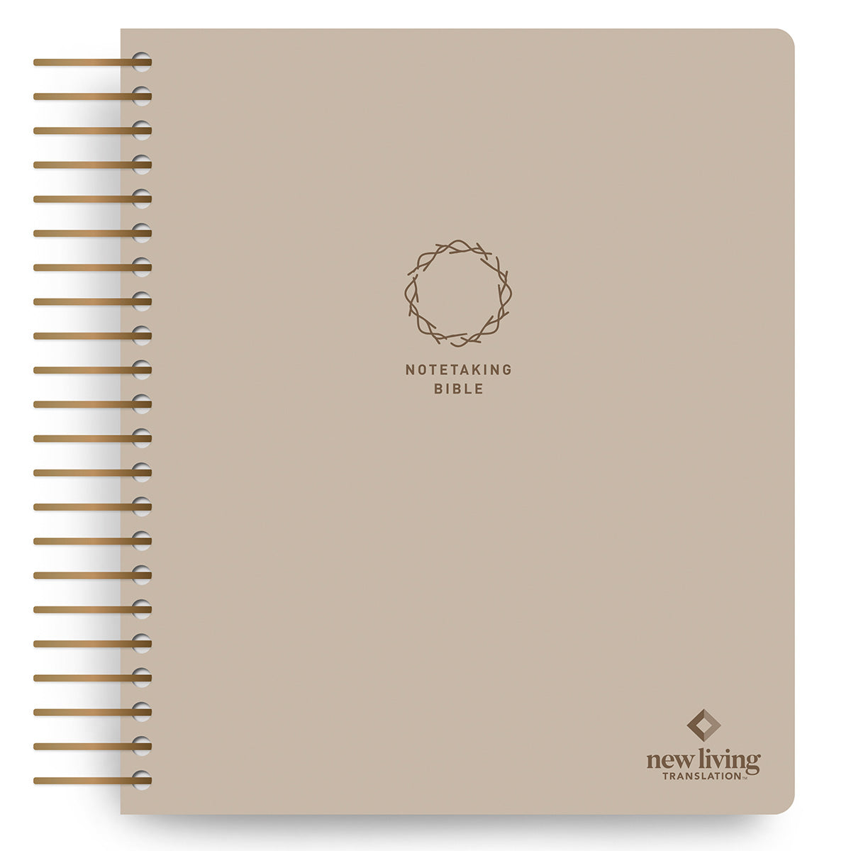NLT Filament Notetaking Bible, Spiral-Bound, Classic Tan