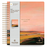 NLT Filament Notetaking Bible, Spiral-Bound, Forest Pink Landscape