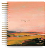 NLT Filament Notetaking Bible, Spiral-Bound, Forest Pink Landscape