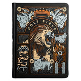 ESV the Lion and the Lamb Hardcover Single Column Journaling Bible Red Letter