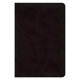 ESV Black Imitation Leather Value Compact Bible Large Print Red Letter