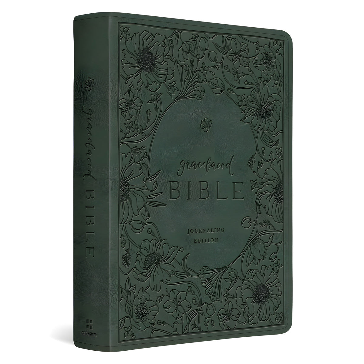 ESV Quiet Forest Imitation Leather Journaling Edition GraceLaced Bible