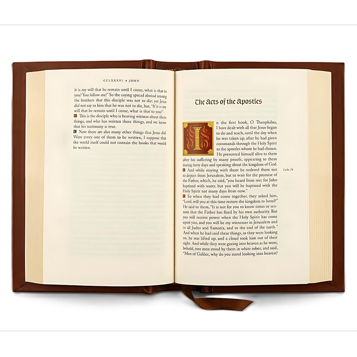 ESV Genuine Leather William Tyndale Commemorative Edition New Testament Bible
