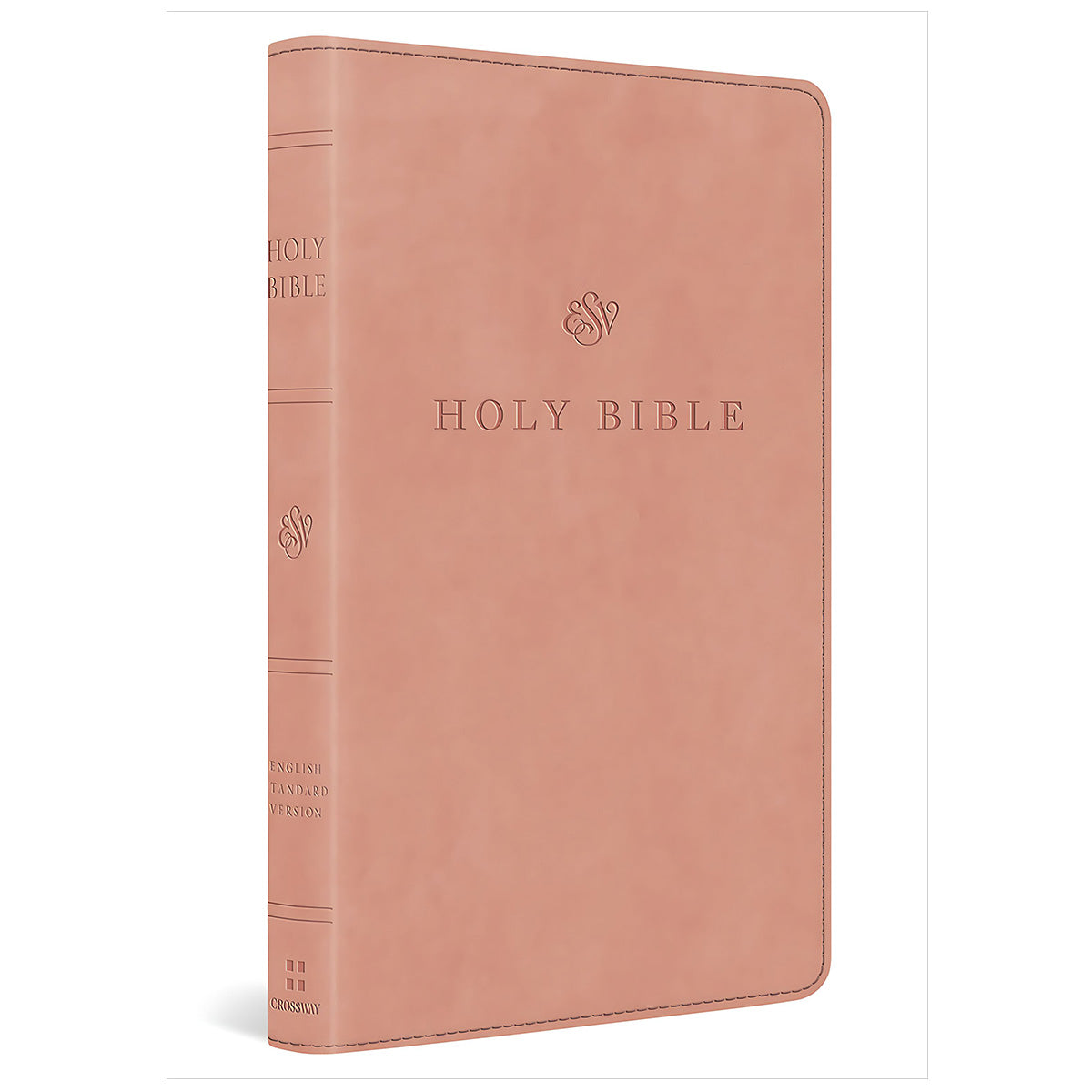 ESV Premium Church Bible, Red Letter, Imitation Leather, Blush Rose