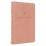 ESV Premium Church Bible, Red Letter, Imitation Leather, Blush Rose