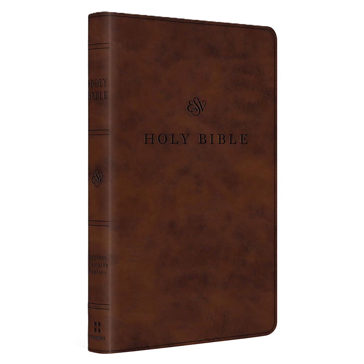 ESV Premium Church Bible, Red Letter, Imitation Leather, Brown