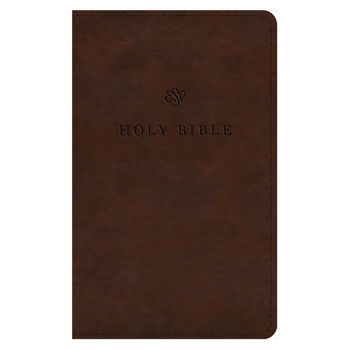 ESV Premium Church Bible, Red Letter, Imitation Leather, Brown