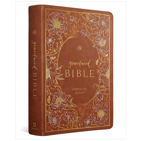 ESV GraceLaced Bible, Journaling Edition, Imitation Leather, English Saddle