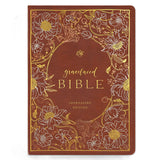 ESV GraceLaced Bible, Journaling Edition, Imitation Leather, English Saddle