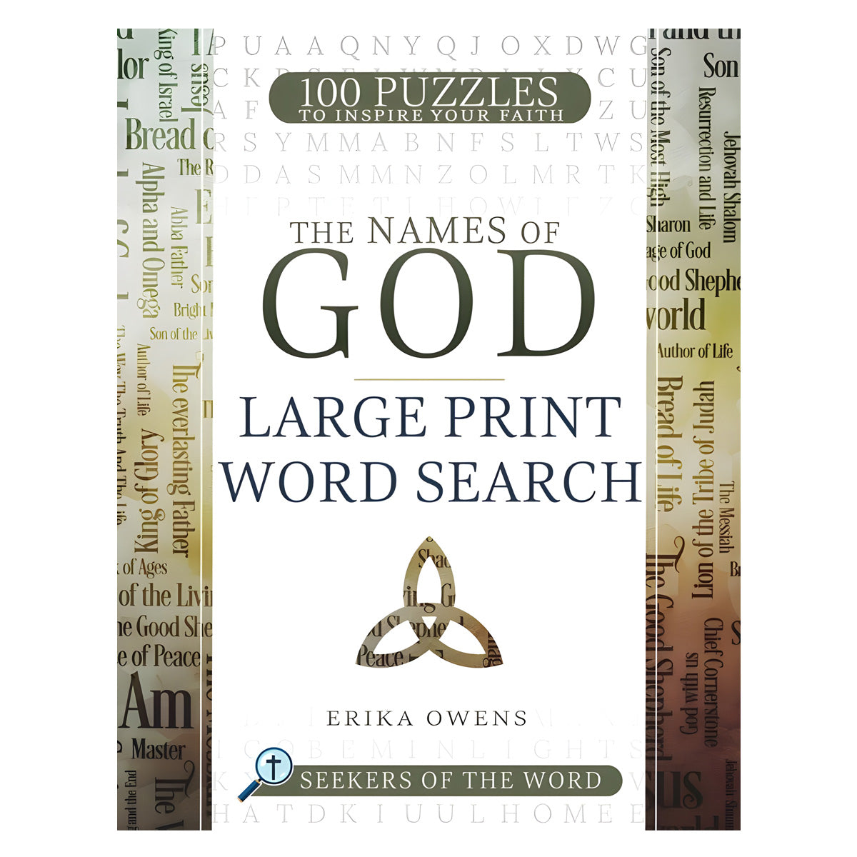 Names of God Large Print Word Search: 100 Puzzles to Inspire Your Faith (Paperback)