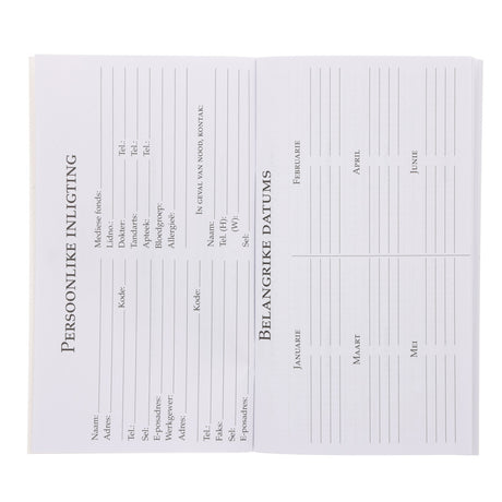 2026 Dagboek - Dagbeplanner - U Woord Is 'n Lamp