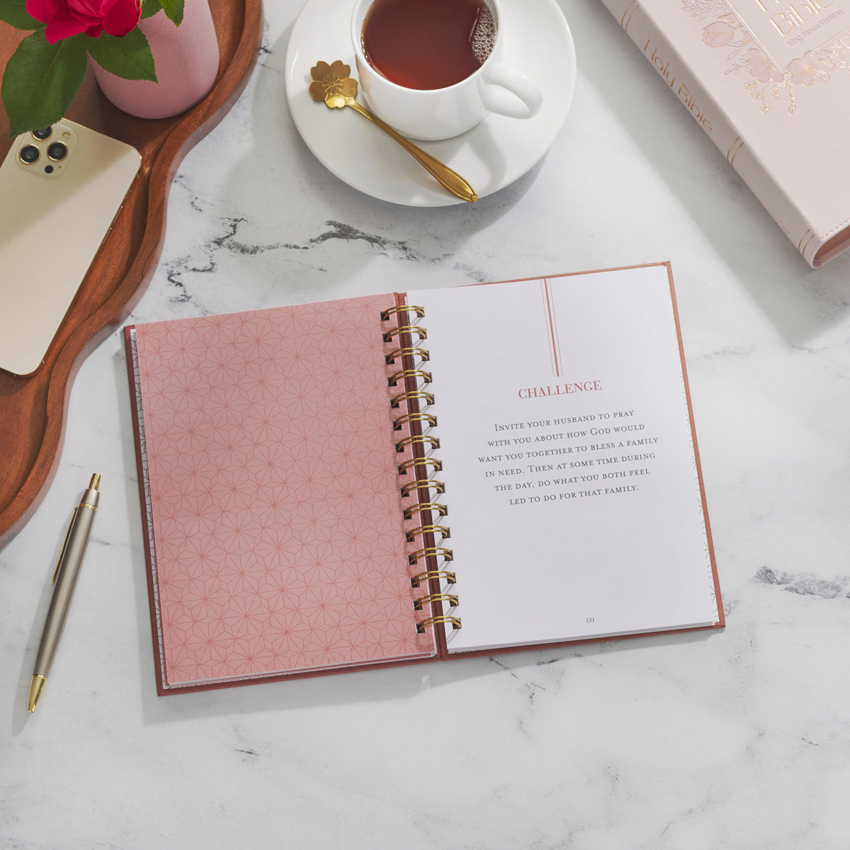 31 Prayers for My Husband: A Guided Prayer Journal for Wives (Spiral-Bound)