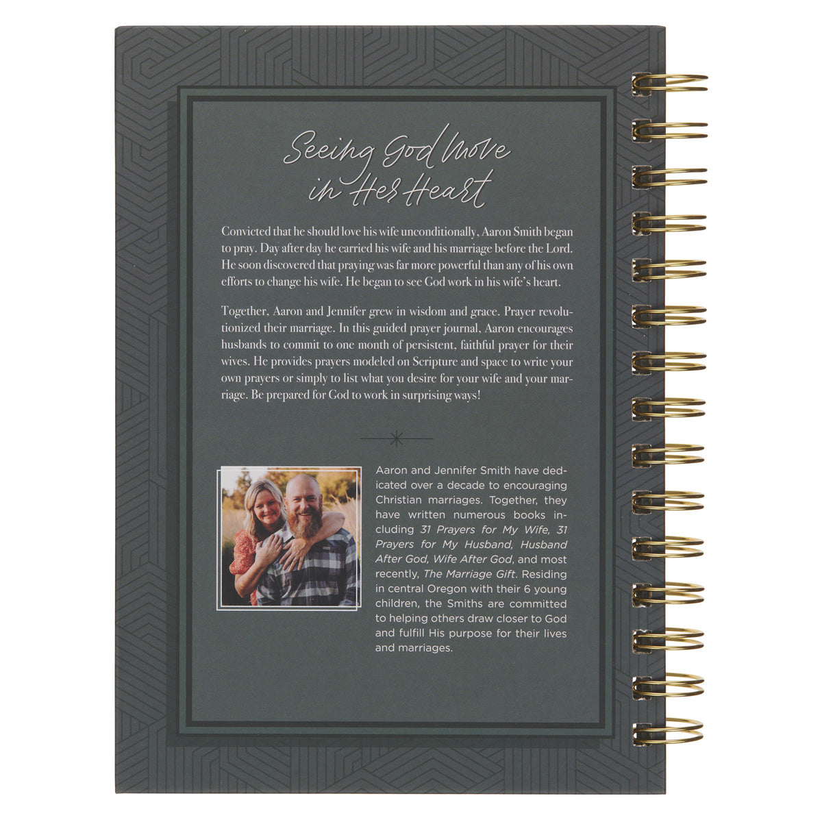 31 Prayers for My Wife: A Guided Prayer Journal for Husbands (Spiral-Bound)