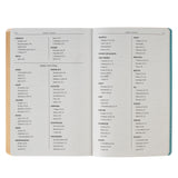 KJV Teal Faux Leather Flexcover Gift Edition Bible