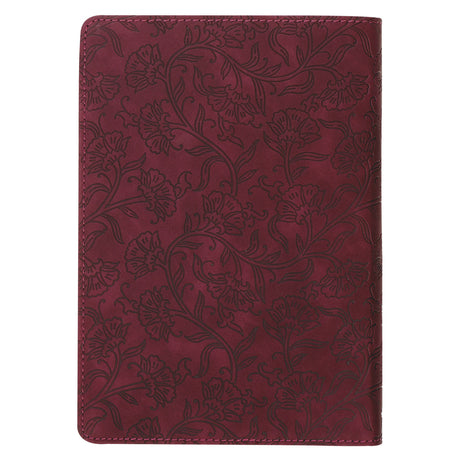 With God All Things Are Possible Faux Leather Journal