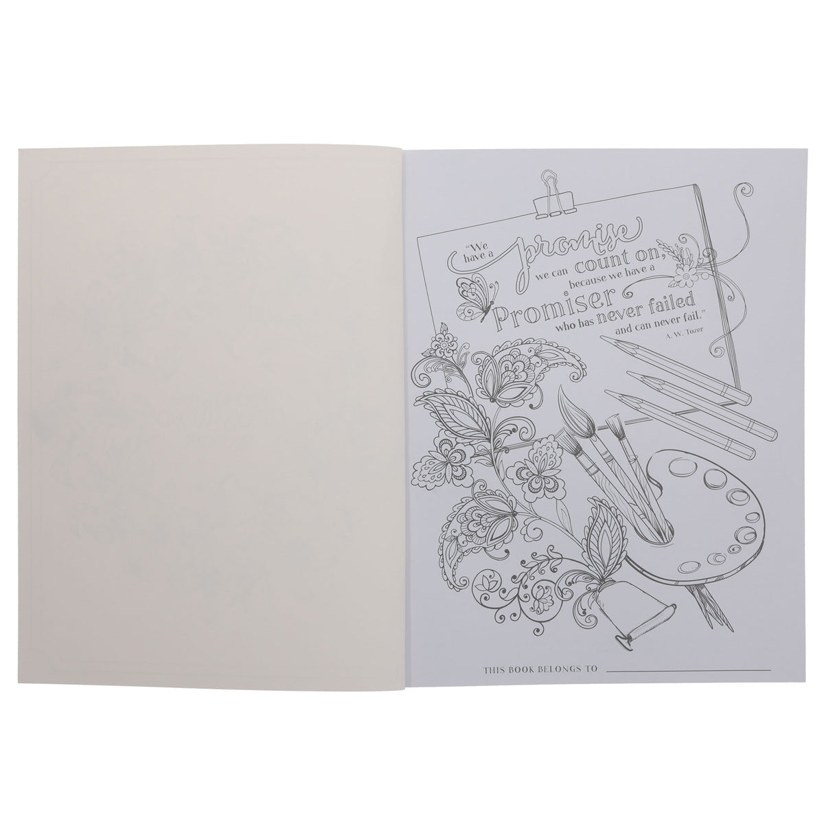 Promises from God's Word in Color Coloring Book (Paperback)