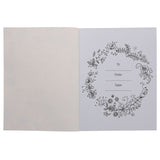 Promises to Bless Your Heart Purple Floral Coloring Book (Paperback)