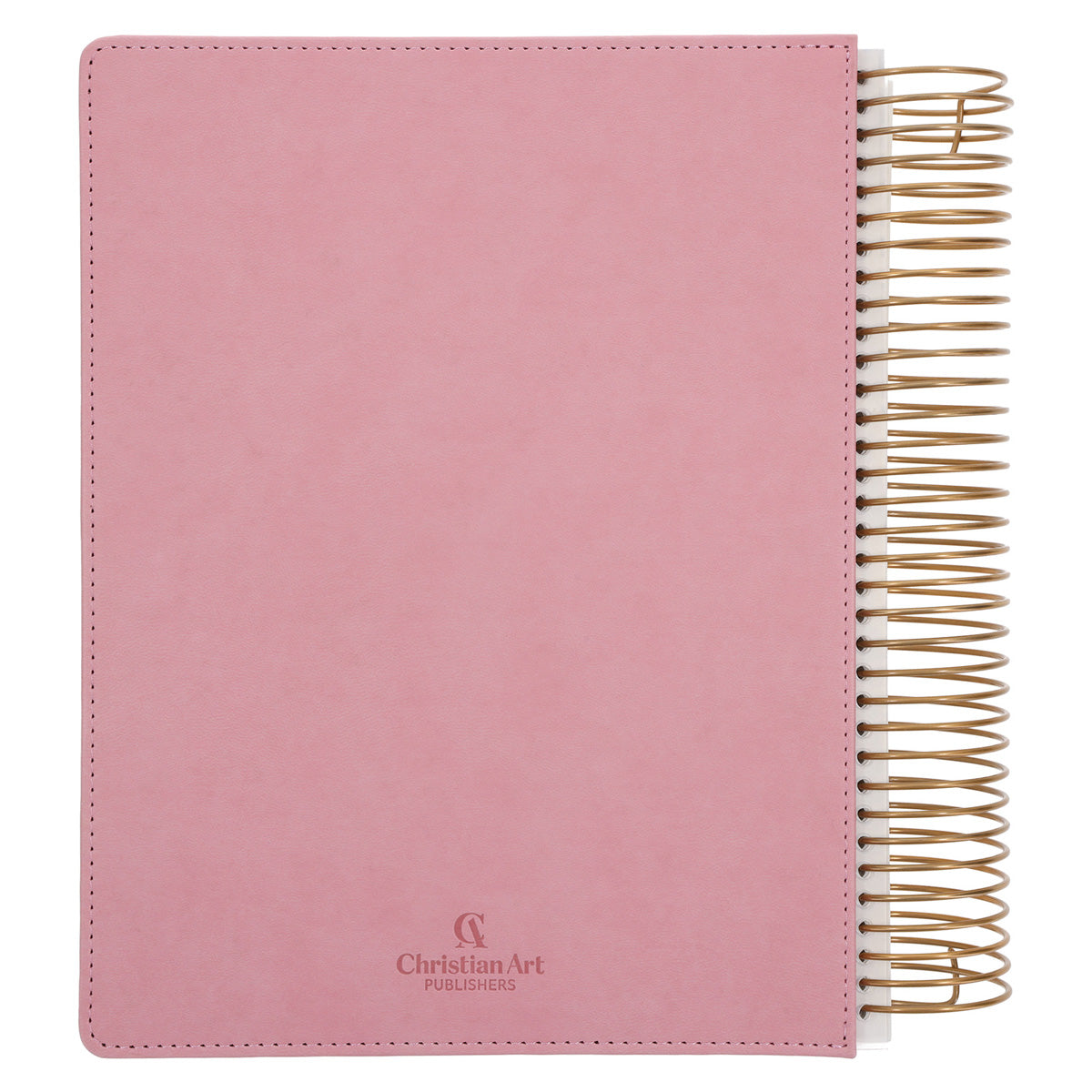 KJV Pink Spiral-Bound Hardcover Faux Leather My Creative Bible