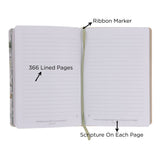 Be Still and Know That I Am God Faux Leather Journal