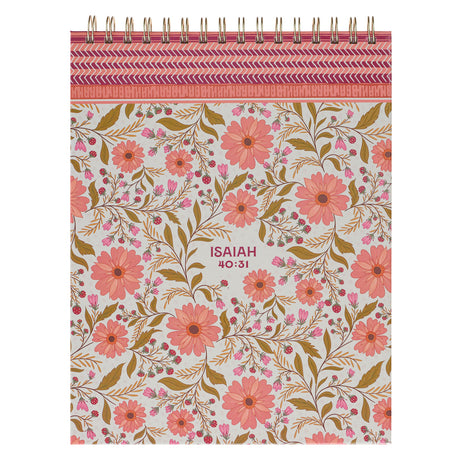 Those Who Trust in the Lord A4 Wirebound Notepad