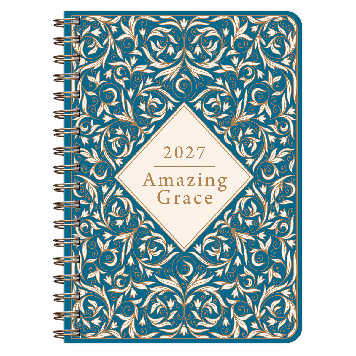 2027 Diary - Daily Planner - Amazing Grace - Wirebound