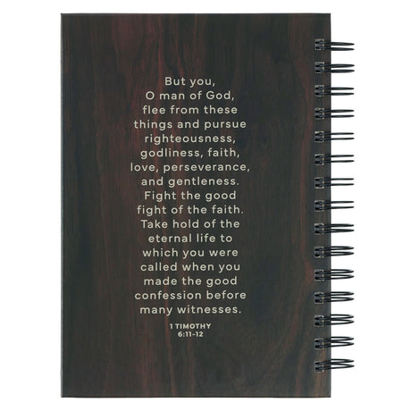 Man of God Hardcover Wirebound Journal