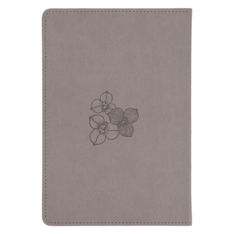 She Is Clothed with Strength and Dignity Faux Leather Journal