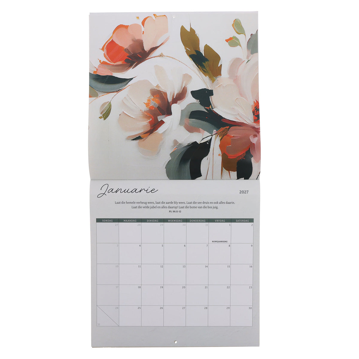 2027 Kalendar - God Het Alles Mooi Gemaak