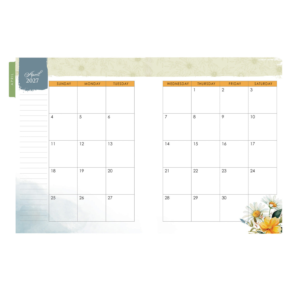 2027 Diary - 18-Month Planner for Women - Strength and Dignity - Wirebound