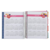 2027 Diary - 18-Month Planner for Women - Grateful and Blessed - Wirebound