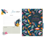 2027 Diary - 18-Month Planner for Women - Good Things Take Time - Wirebound