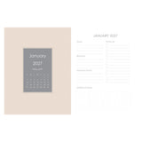 2027 Diary - 18-Month Planner for Women - Trust in the Lord - Faux Leather with Zip
