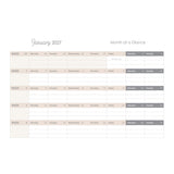 2027 Diary - 18-Month Planner for Women - All Things - Faux Leather with Zip