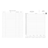 2027 A4 Executive Diary - Daily Planner - Take Heart - Faux Leather