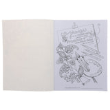 Promises from God's Word in Color Blue Floral Coloring Book (Paperback)