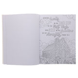 Promises from God's Word in Color Blue Floral Coloring Book (Paperback)