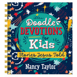 Doodle Devotions for Kids: Stories Jesus Told (Spiral-Bound)