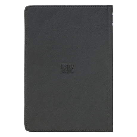 Be Strong and Courageous Hardcover Faux Leather Journal
