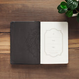 Be Strong and Courageous Hardcover Faux Leather Journal