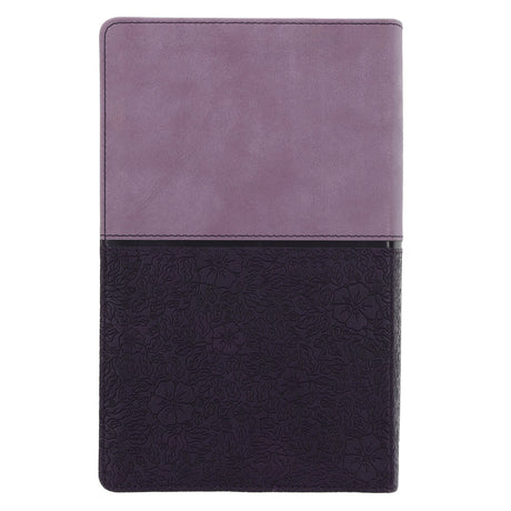 KJV Two-Tone Purple Faux Leather Giant Print Bible