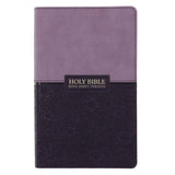 KJV Two-Tone Purple Faux Leather Giant Print Bible