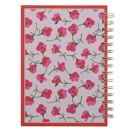 Walk by Faith Pink Hardcover Wirebound Journal