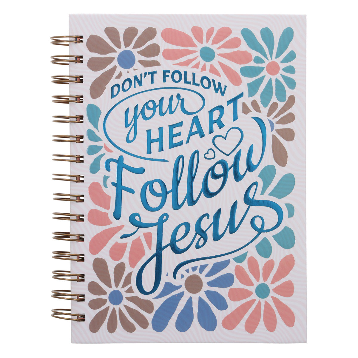 Follow Jesus Hardcover Wirebound Journal