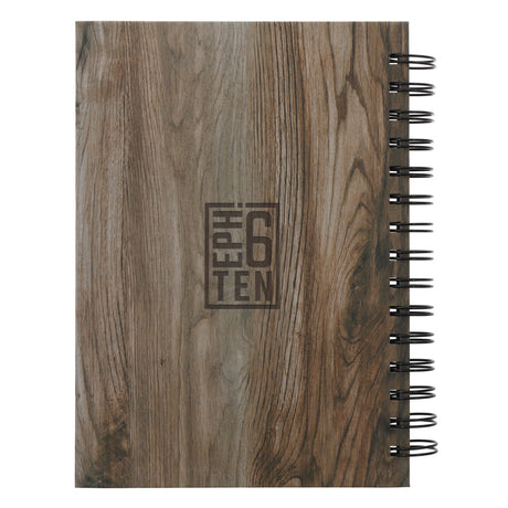 Be Strong Brown Hardcover Wirebound Journal