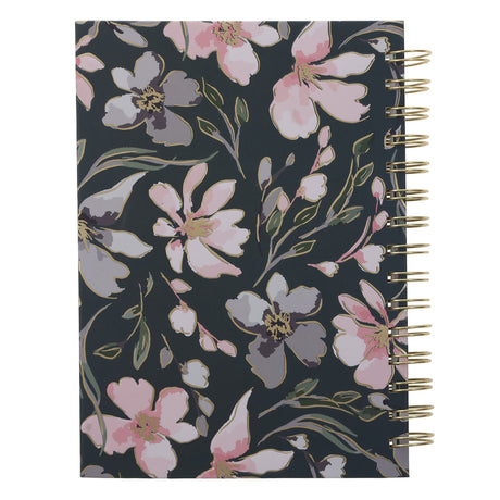 It Is Well with My Soul Floral Hardcover Wirebound Journal