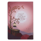 NLT Pink Faux Leather The Discovery Bible with Indexing Tabs