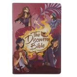 NLT Pink Faux Leather The Discovery Bible with Indexing Tabs